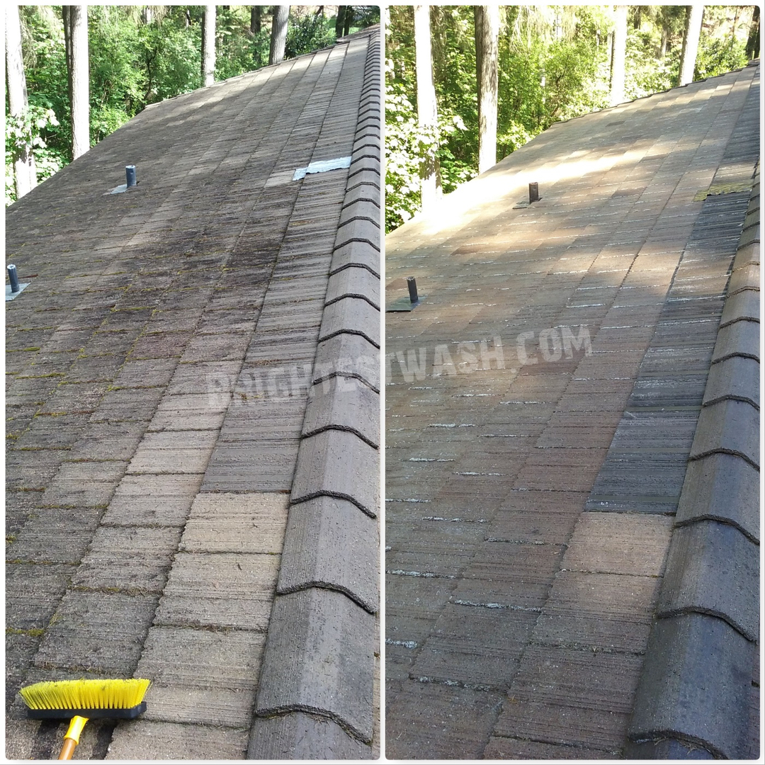 Before and After - Best & Brightest Power Wash